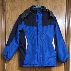 Blue and Black Kids Jacket